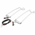 Harley Flh Tour Saddlebag Lid Rail Guard Chrome Lectric Lighting Llc-sblr-c X7. Fixed Price $130.50.