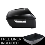 13.7'' King Luggage Trunk Tail Box Fit For Harley Touring 14-25. Fixed Price $189.99.