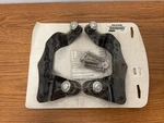Cobra Black Detachable Backrest/luggage Rack Mount Kit 602-2100B. Fixed Price $122.99.