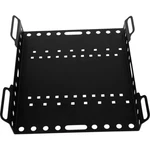 Moose Universal Bike Rack Mounting Plate - Black, Bag Carrier / 12.5IN X 15IN. Fixed Price $77.20.