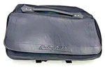 Harley-davidson Bar & Shield Overnight Luggage Bag Black Nylon With Leather Flap. Fixed Price $39.94.