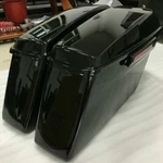 Black Hard For Harley Touring Road Street Glide 2014-2024. Fixed Price $168.00.