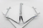 00-06 Harley Davidson Heritage Flstc Left/right Saddlebag Mounting Brackets. Fixed Price $110.00.