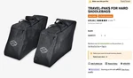 Harley-davidson 91885-97A Deluxe Pair Of Saddle Bag Liners Nos. Fixed Price $53.99.