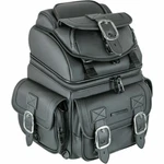 Saddlemen BR1800D Sissy Bar Motorcycle Street Bike Bag Black EX000971. Fixed Price $249.99.