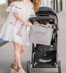 Hammitt Topher Mist Pewter Nylon Diaper Backpack Tote Handbag Gray $635. Fixed Price $259.35.