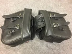 Harley River Road Quick-release Saddlebags. Fixed Price $78.00.