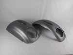 Indian Springfield Silver Smoke Audio Concert Saddlebag Lids 5450594 5450593. Fixed Price $246.72.