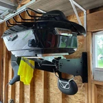 Pack Wall Mount Storage Rack For Harley Touring Road King Street Glide. Fixed Price $59.84.