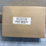 Brompton Dynamo Headlight & Taillight Kit For Bike With Rear Rack - 6V 3W. Fixed Price $39.00.