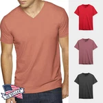 Mens Neck Shirts Short Sleeve Tee Solid Casual Premium Cotton Basic Daily. Fixed Price $9.99.