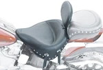 Mustang Wide Studded Solo Seat W/driver Backrest (79104). Fixed Price $715.00.