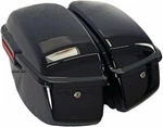 Vivid Black Hard Saddlebags Fit 1994 2000 2001 2003 Harley Sportster 883. Fixed Price $475.95.