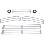 Parts Unlimited 45-8918-BC9 Saddlebag Lens Grille Set Honda GL1500 Gold Wing. Fixed Price $96.85.