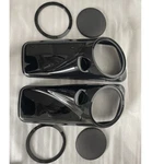Vivid Black 8'' Saddlebag Speaker Lids For Harley Street/road Glide 2014 Up. Fixed Price $143.95.