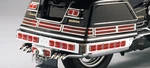 Parts Unlimited Saddlebag Lens Grille Set Chrome GL1500 45-8918-BC9. Fixed Price $96.85.