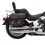 Harley-davidson Leather Saddlebags Fat Boy Models, Oem 88286-07. Fixed Price $769.01.