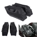 Pair Rear Hard Saddlebags Travel Paks For Harley Road King Street Tour Glide. Fixed Price $51.54.