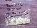 New Old Stock Harley Davidson Nut 48/PK, Nylon Acorn Part # 7602 (HD-1118). Fixed Price $49.95.