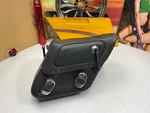 02-17 Oem Harley Dyna Concho Lid Leather Saddlebag Right Side Only. Fixed Price $159.95.