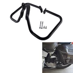 Rear Saddlebag Guard Rail Crash Bar For Harley Heritage Softail Flstc Black. Fixed Price $62.99.
