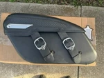 Harley Oem Leather Saddlebag Left Side New Straight From Dealer. Fixed Price $195.00.
