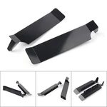 Black Saddlebag Filler Panels Solid Strips Fit Harley Road King Efi Flhri. Fixed Price $39.61.