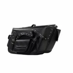 Motorcycle Waterproof Black Studded Saddlebags For Kawasaki - Ksacf. Fixed Price $114.99.