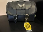 Dowco Willie & Max Touring Trunk W/eagle Medallion, Black Magic Series 58509-20. Fixed Price $145.00.