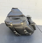 Leatherworks Saddlebags Harley Dyna Sportster Stockton Ca Usa Made. Fixed Price $249.99.