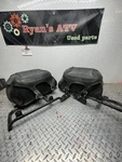 2002 98-03 Yamaha Vstar XVS650 Classic Saddlebag Set With Brackets Supports. Fixed Price $256.36.