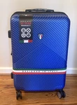 Tucci Italy 24 Blue Hardside Luggage Spinner Wheels Expandable Salita New. Fixed Price $89.95.