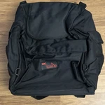 Harley Davidson By Sac Black Sissy Bar Backrest Touring Bag Large 18 16 X10. Fixed Price $59.99.