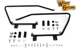Harley Wyatt Gatling Saddlebag Brackets And Stud Kit Black Fits 1984-2017 Fxst,. Fixed Price $218.75.