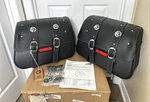 2015-2024 Indian Oem Scout / Sixty Black Leather Saddlebags 2880234-01 New. Fixed Price $799.99.