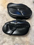 Willie & Max - SB1907 Revolution Throwover Leather Style Saddlebag Large Used. Fixed Price $275.00.