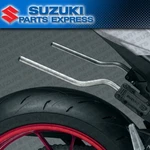 New 2024 2025 Genuine Suzuki GSX-8R Soft Side Cases Bracket Set 93700-25840. Fixed Price $103.35.
