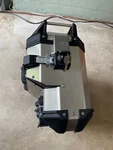 Givi Outback Evo 33L Right Side Case Aluminum OBKES33ARA New Never Used, 2 Keys. Fixed Price $350.00.