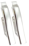 Chrome Steel Saddlebag Filler Strips For 93-08 Harley Touring Flht Fltr 26312. Fixed Price $72.25.