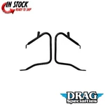 Drag Specialties 0505-1568 Black Saddlebag Protectors. Fixed Price $155.77.