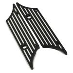 Hogworkz Black Straight Edge Saddlebag Latch Covers - HW129135. Fixed Price $99.98.