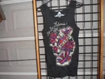 Nos Fly Racing Long Live Motocross Women's Ladies Sleeveless Tank Shirt 356-6010. Fixed Price $24.99.