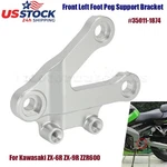 Front Left Foot Peg Support Bracket 35011-1874 For Kawasaki ZX-6R ZX-9R ZZR600. Fixed Price $45.99.