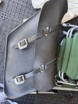 Harley-davidson Motorcycle Leather Saddle Bags Both Used In Good Condition. Fixed Price $125.00.