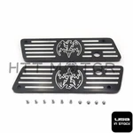 Httmt Left Right Black Bat Saddlebag Latch Cover For Harley Flh/flt 1993-2013 02. Fixed Price $15.00.