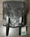 Nwt Diamond Plate Sissy Bar Bag Buffalo Leather Motorcycle Storage Durable Black. Fixed Price $45.00.
