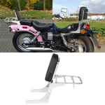 Chrome Backrest Sissy Bar With Luggage Rack For Rebel CA250 CMX250 All Years. Fixed Price $126.53.