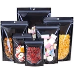 100/500/1000 Black Mylar Foil Clear Window Resealable Stand Up Bags Zipper Pouch. Fixed Price $348.99.