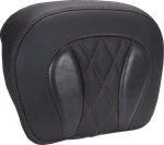 Mustang Chopped Pak Backrest Cherry Stitch Pad For 2024-2025 Harley Touring. Fixed Price $255.00.