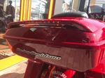 Oem Harley-davidson 57200086EBC Color-matched Tour-pak Spoiler Kit Atomic Red. Fixed Price $284.95.